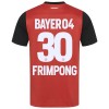 Oficiální Fotbalový Dres Bayer 04 Leverkusen Jeremie Frimpong 30 Domácí 2024-25 pro Děti